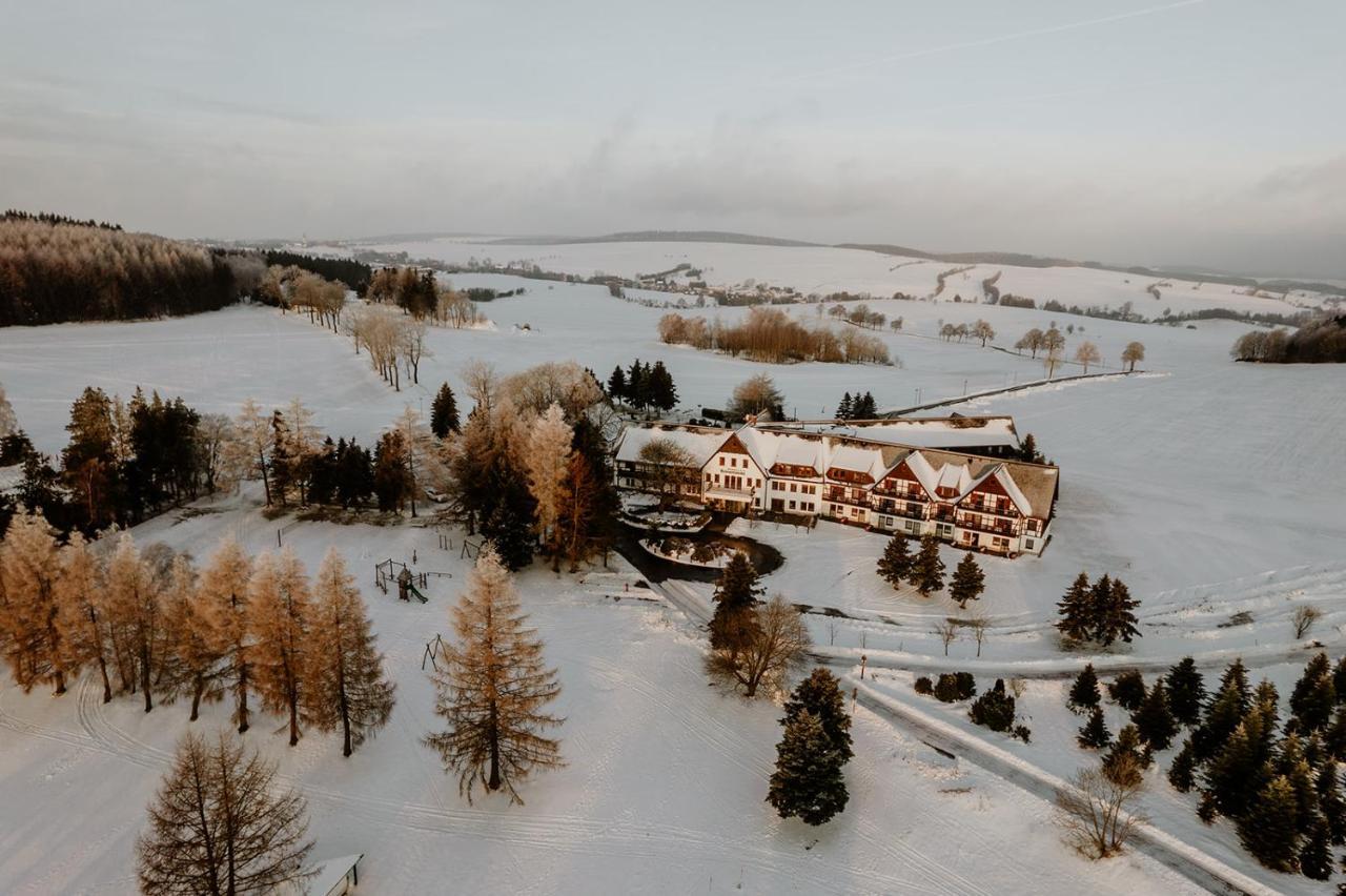 Waldhotel Kreuztanne Sayda Exterior foto