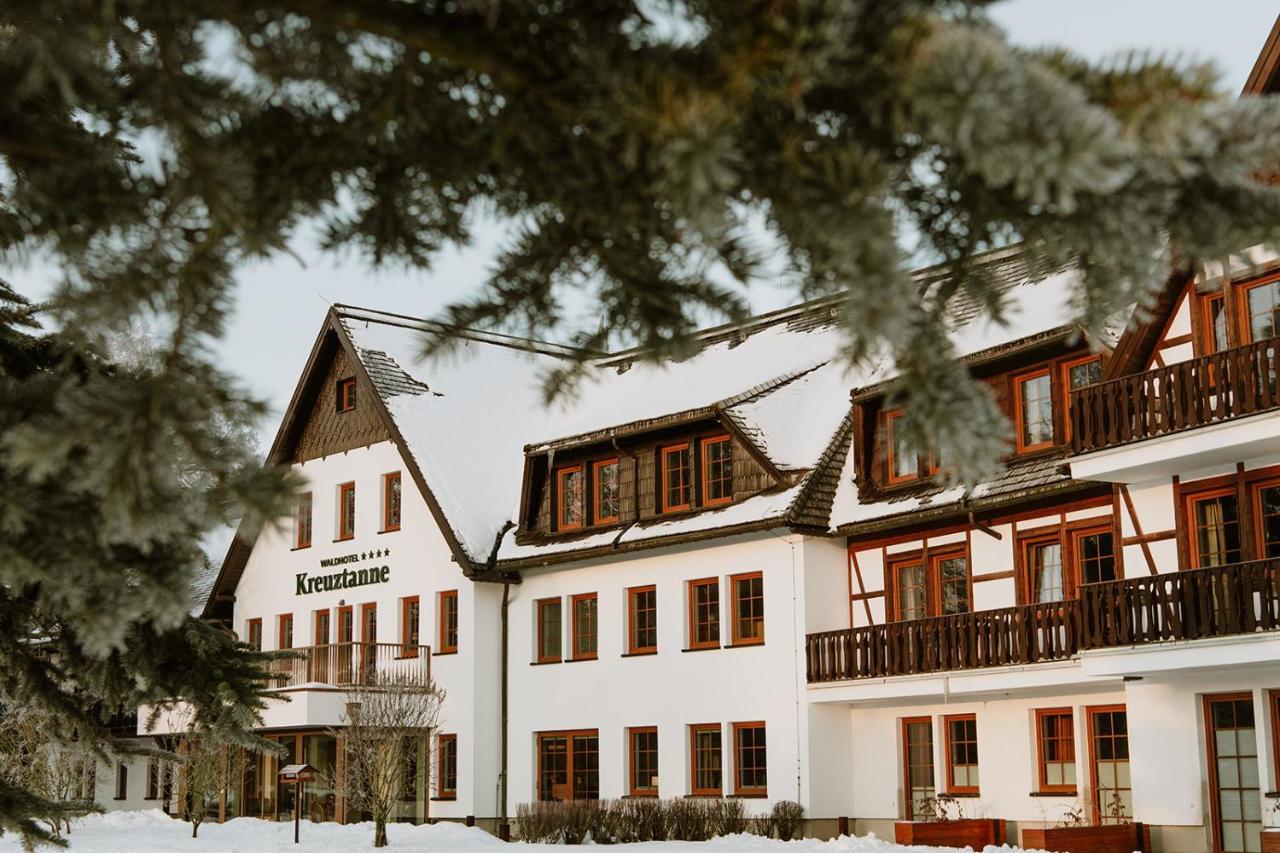 Waldhotel Kreuztanne Sayda Exterior foto