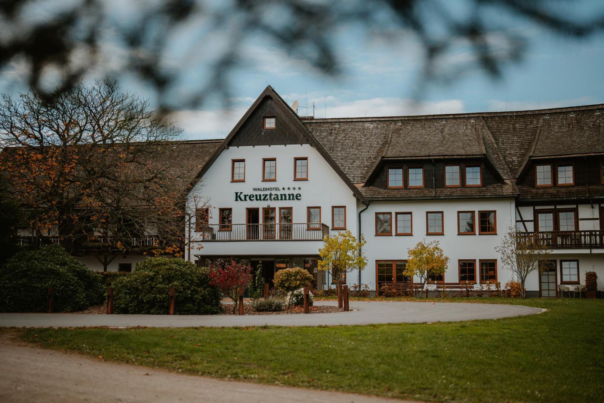 Waldhotel Kreuztanne Sayda Exterior foto